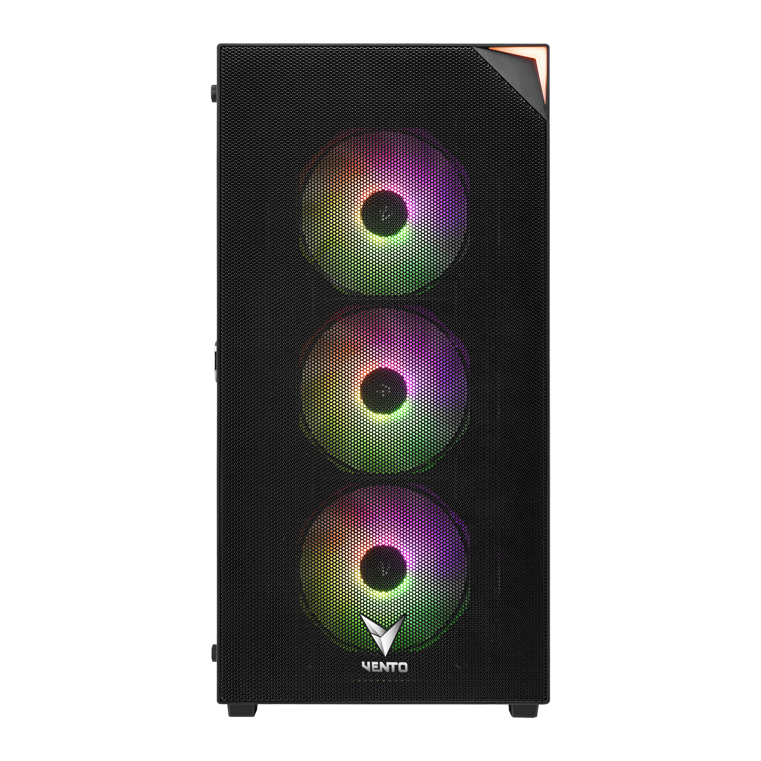 VENTO FSP VG4200S 650W 80+ GEN5 4x120mm RGB Fan Temperli Cam USB 3.0 Mesh E-ATX Gaming (Oyuncu) Kasa