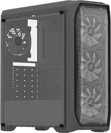 Zalman N5 MF Siyah ATX 4X RGB Fan Mid-Tower Gaming (Oyuncu) Kasa