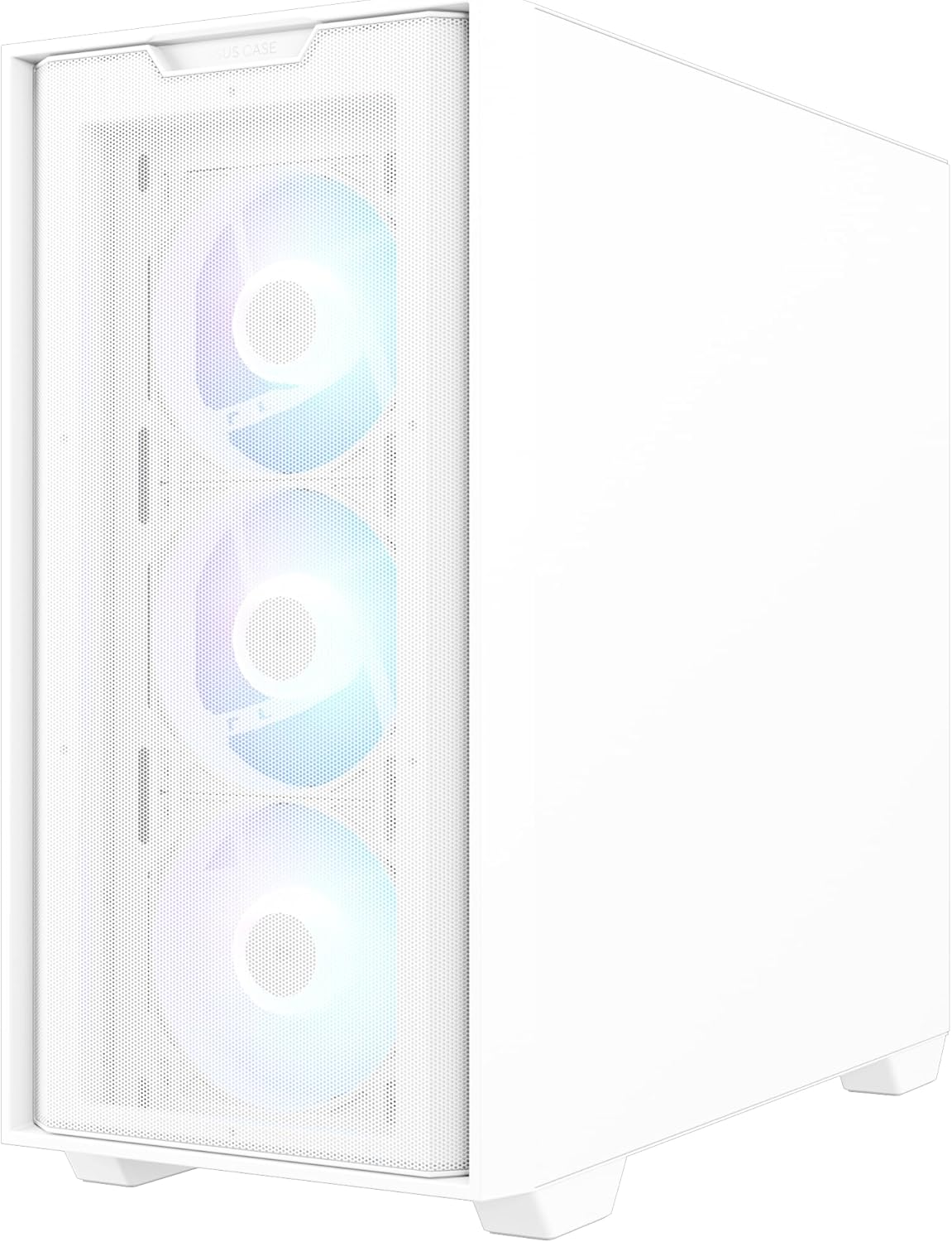 ASUS A21 Plus ARGB Temperli Cam USB 3.2 mATX Mesh Beyaz Mid Tower Gaming Kasa