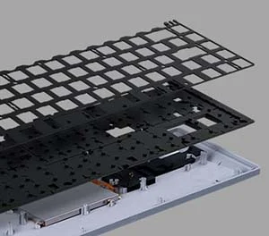 ASUS ROG Falchion RX Low Profile Red Switch RGB Kablosuz TR Mekanik Beyaz Gaming Klavye