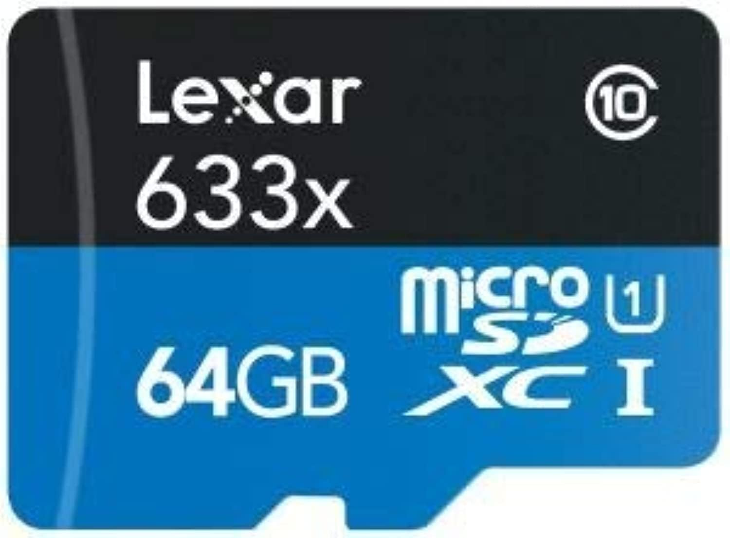 Lexar 64GB LSDMI64GBB633A 633X UHS-I 100MB/s /45MB/s MicroSD Hafıza Kartı