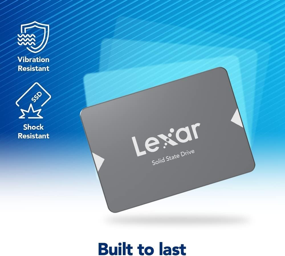 Lexar NS100 LNS100-1TRB  1TB 550/500MB/s 2.5″ SATA III SSD Disk