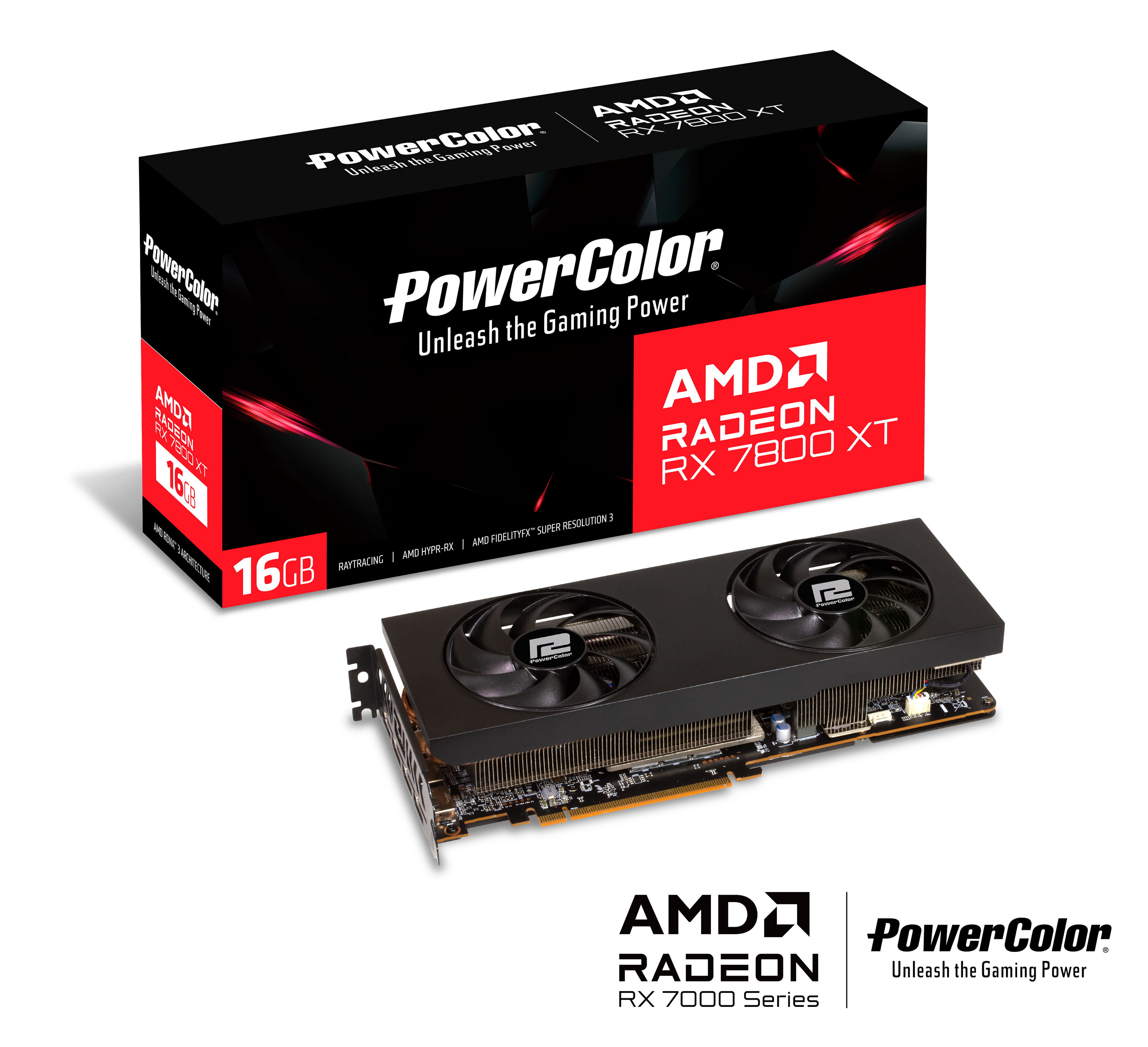 POWERCOLOR RX7800XT 16G-P 16GB GDDR6 256Bit Gaming Ekran Kartı