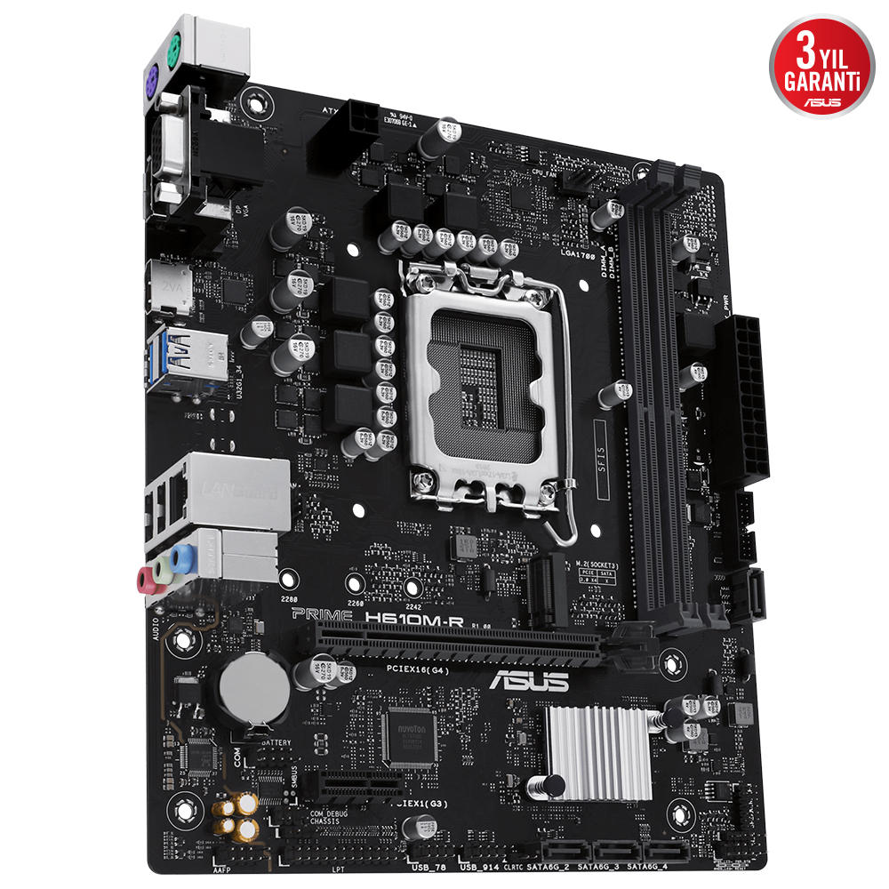 ASUS Prime H610M-R D5-SI Gaming Anakart