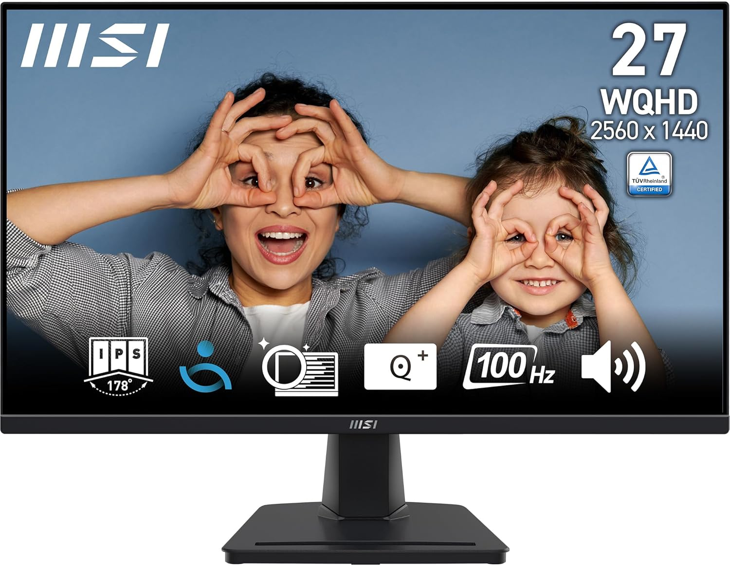 MSI Pro MP275Q 27″ 1920x1080 1ms 100Hz IPS WQHD Adaptive-Sync Monitör