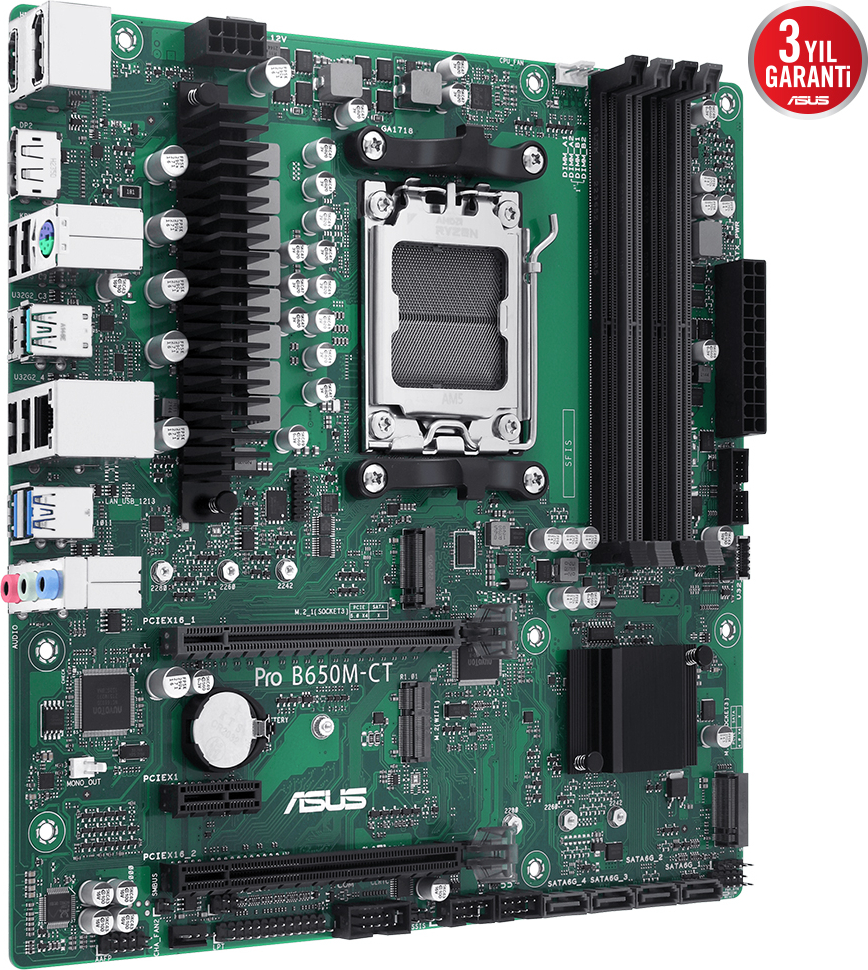 ASUS PRO B650M-CT-CSM AMD B650 mATX Anakart