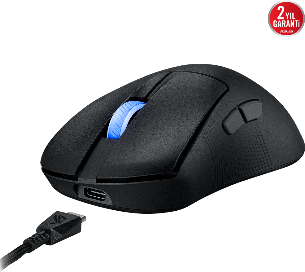 ASUS ROG Keris II Ace Beyaz Kablolu/Kablosuz Gaming Mouse