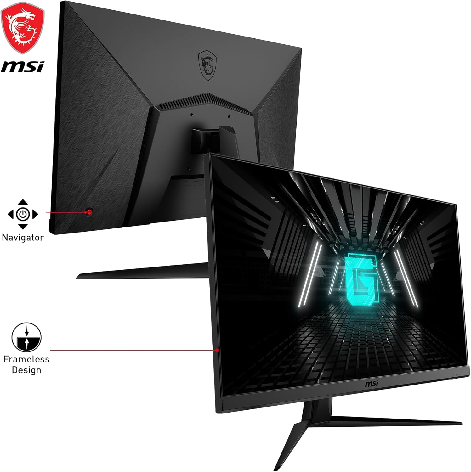 MSI G2712F 27″ Ultra Rapıd 1ms 180Hz Adaptive-Sync IPS Full HD Gaming Monitör