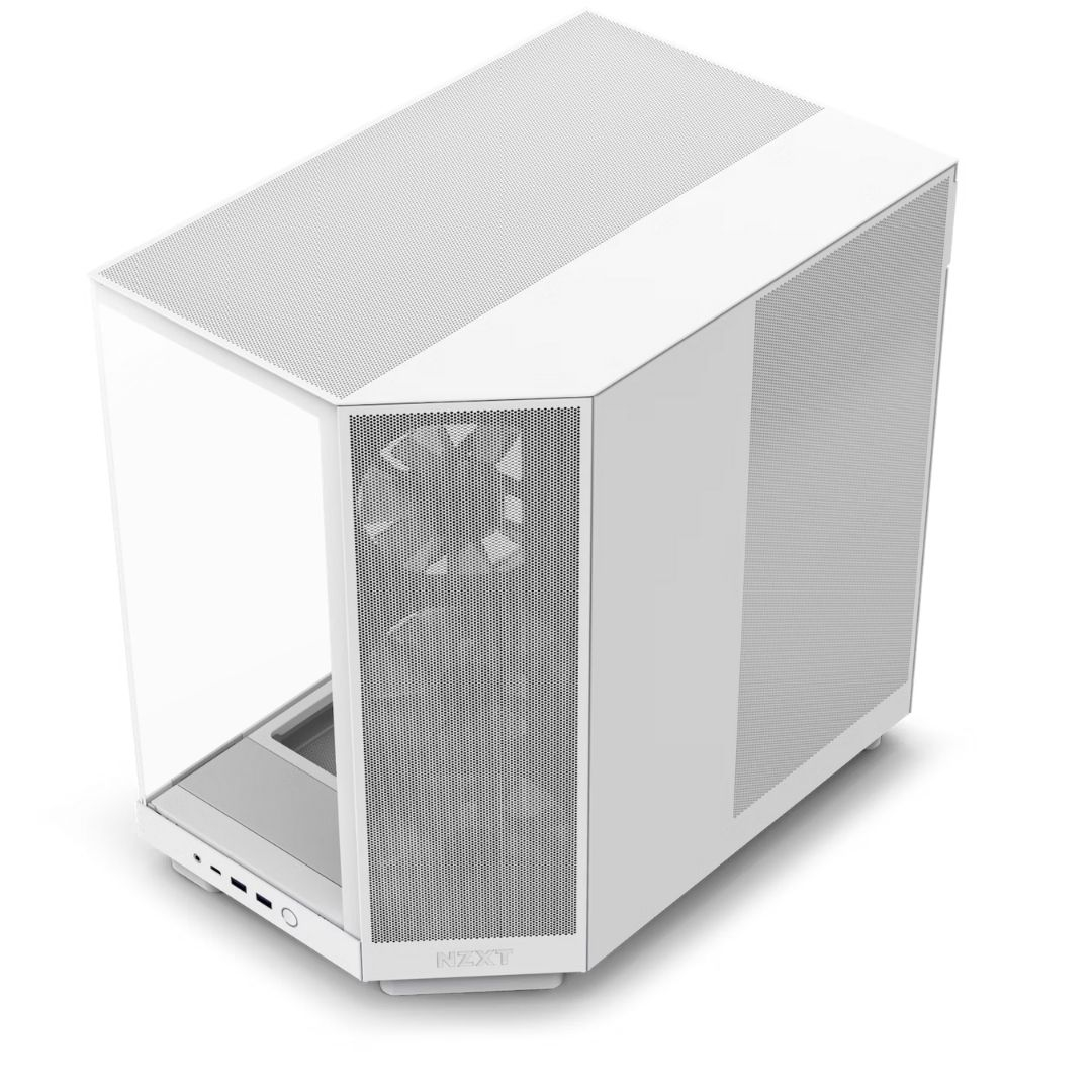 NZXT H Series H6 Flow RGB CC-H61FW-R1 Beyaz ATX Mid Tower Gaming Kasa