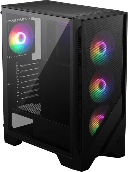 MSI MAG Forge M120A Airflow 6x120mm Auto RGB Fan USB 3.2 Micro-ATX Tower Gaming (Oyuncu) Kasa