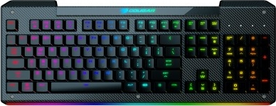 Cougar Aurora S RGB Kablolu Gaming Klavye