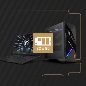 MSI Spatium M480 Pro 1TB PCIe 4.0 NVMe M.2 7400/6000MB/s