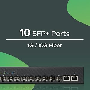 Zyxel Nebula XS1930-12F 10 Port 10G Multi-Gig Porta Sahip 10 Port 10G Lite-L3 Akıllı Yönetilen Fiber Switch