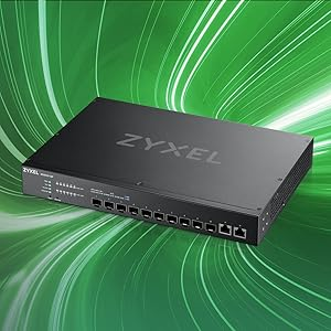 Zyxel Nebula XS1930-12F 10 Port 10G Multi-Gig Porta Sahip 10 Port 10G Lite-L3 Akıllı Yönetilen Fiber Switch