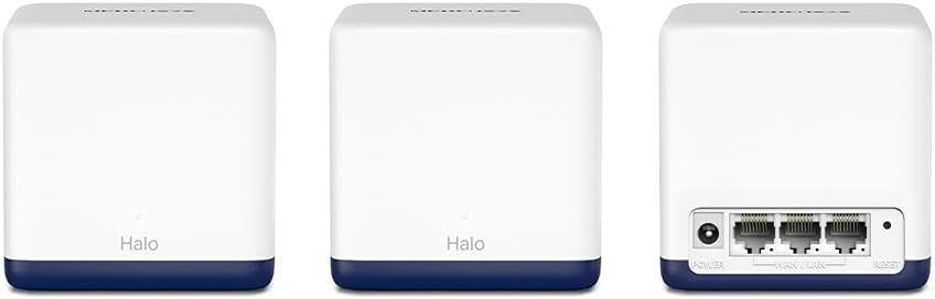 TP-Link Mercusys Halo H50G AC1900 Mesh Menzil Genişletici (Üçlü Paket)