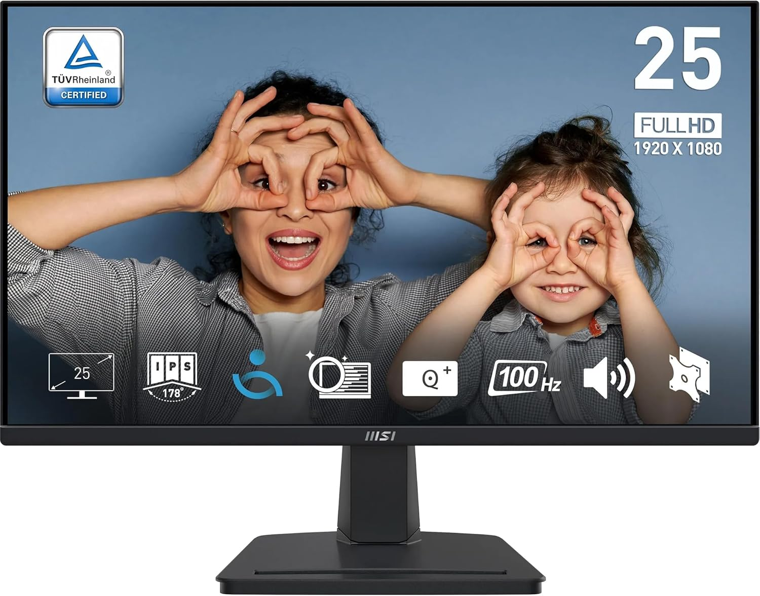MSI Pro MP251 24.5″ 1920x1080 1ms 100Hz IPS Anti-Glare Full HD Monitör