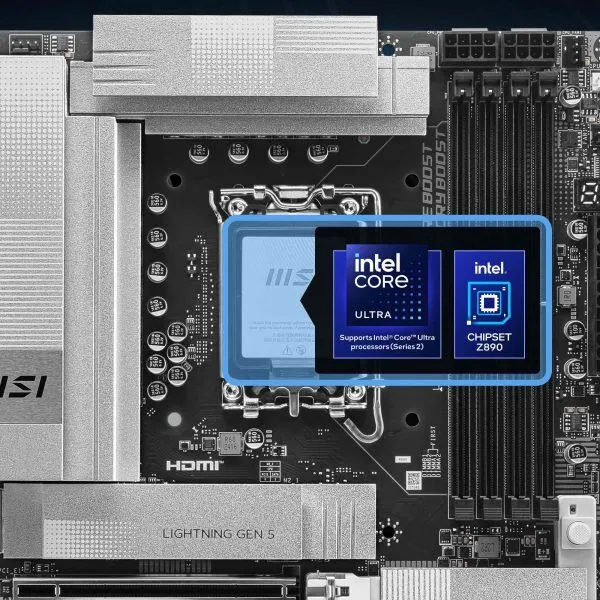 MSI PRO Z890-A WIFI SOKET 1851 DDR5 9200MHZ(OC) WIFI 7 ATX Gaming (Oyuncu) Anakart