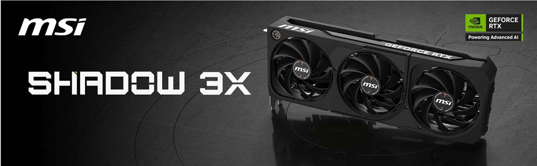 MSI GeForce RTX 5080 16GB SHADOW 3X OC GDDR7 256Bit DX12 Gaming Ekran Kartı