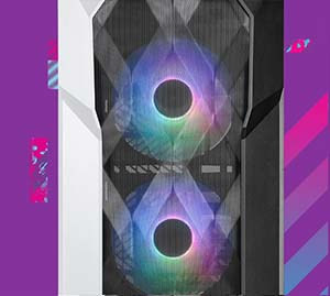 Cooler Master MasterBox TD500 V2 Siyah TG 750W ATX 3.1 80+ Bronze ARGB 4x120mm Fanlı Mesh ATX Mid Tower Gaming Kasa