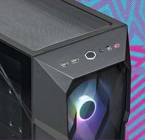 Cooler Master MasterBox TD500 V2 Siyah TG 750W ATX 3.1 80+ Bronze ARGB 4x120mm Fanlı Mesh ATX Mid Tower Gaming Kasa