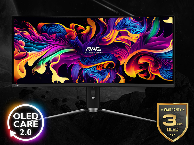 MSI 31.5″ MPG 321URX QD-OLED 3840x2160 (UHD) 16:9 Flat QD-OLED 240Hz 0.03Ms G-Sync Compatible Gaming Monitor