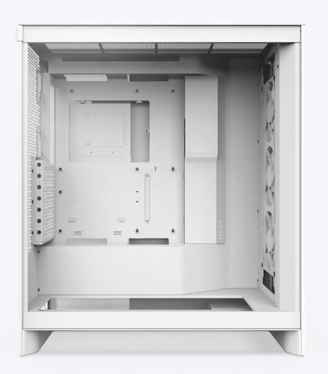 NZXT H Series H7 Flow (2024) CM-H72FW-R1 ATX Beyaz Mid Tower Gaming Kasa