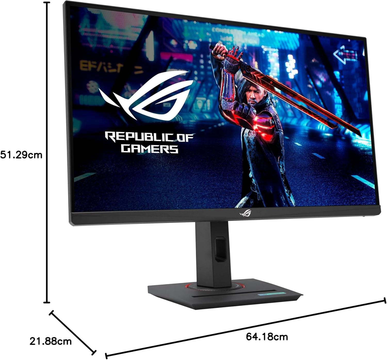 ASUS ROG Strix XG27ACS 27″ 180Hz 1ms QHD Adaptive Sync Fast IPS Gaming (Oyuncu)  Monitör