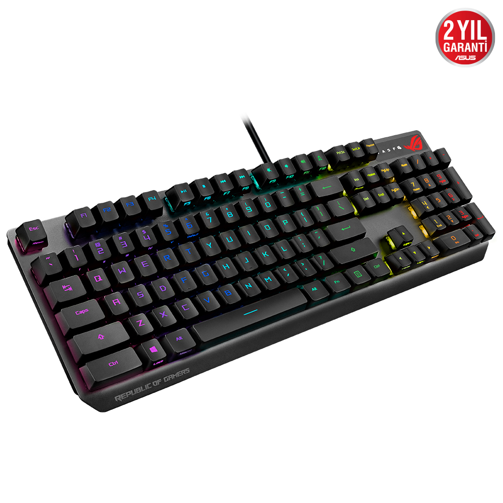 ASUS ROG Strix Scope RX Aura Sync Mekanik Kablolu Gaming Klavye