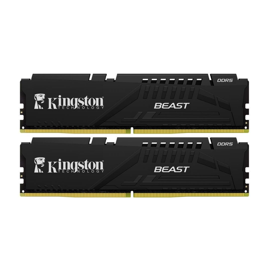 Kingston Beast KF560C36BBEK2-16TR 16GB (2x8) DDR5 6000Mhz CL36 Siyah Gaming RAM