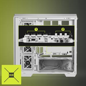 MSI MAG PANO M100R PZ White 4x120mm ARGB Fan USB 3.2 Micro-ATX Tower Gaming (Oyuncu) Kasa