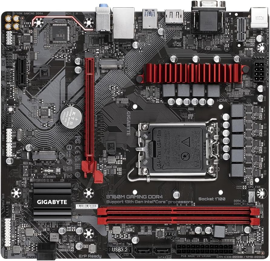 Gigabyte B760M-GAM-DDR4 Anakart