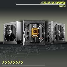 MSI MAG A750BN 750W 80 Plus Bronze 120mm Fan Power Supply