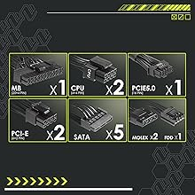 MSI MAG A750BN 750W 80 Plus Bronze 120mm Fan Power Supply