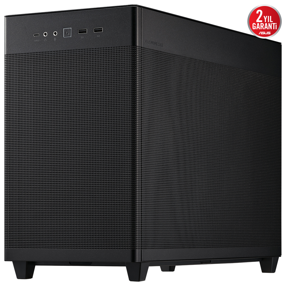 ASUS Prime AP201 Siyah Micro-ATX Small Tower Kasa