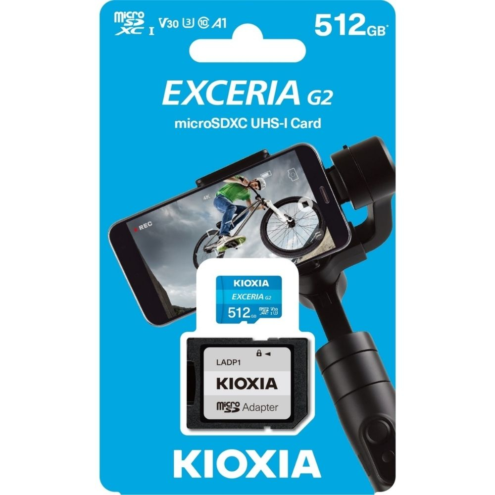Kioxia Exceria LMEX2L512GG2 512GB  MicroSD Hafıza Kartı