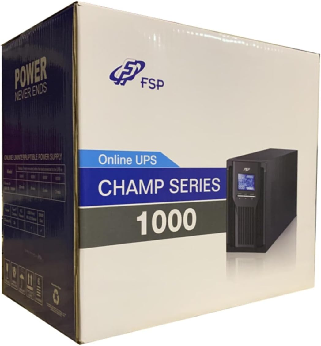 FSP Champ 1K Online LCD Göstergeli Ups