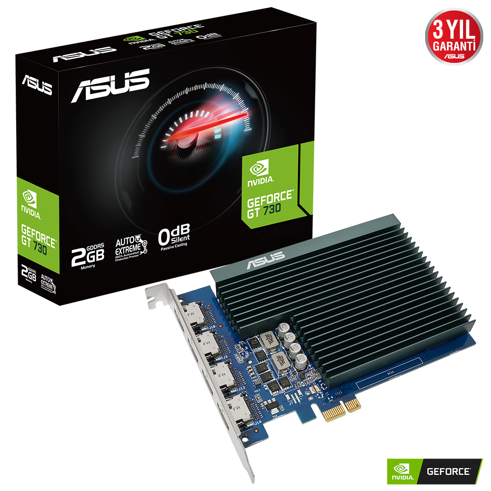 ASUS GT730-4H-SL-2GD5 Gaming Ekran Kartı
