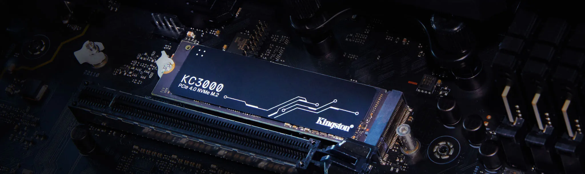Kingston KC3000 SKC3000S/1024G 1TB 7000/6000MB/s PCIe NVMe M.2 SSD Disk
