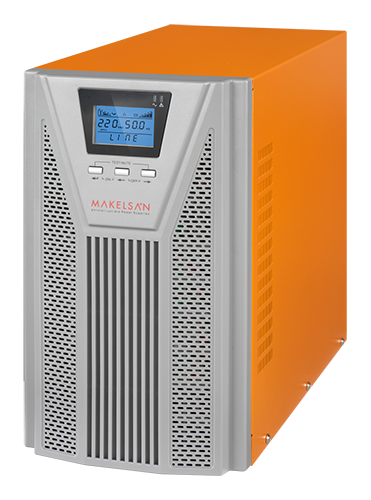 Makelsan Powerpack SE 3KVA / 2700W (1F/1F) 5-10dk (6x 12V/9AH) Online Kesintisiz Güç Kaynağı