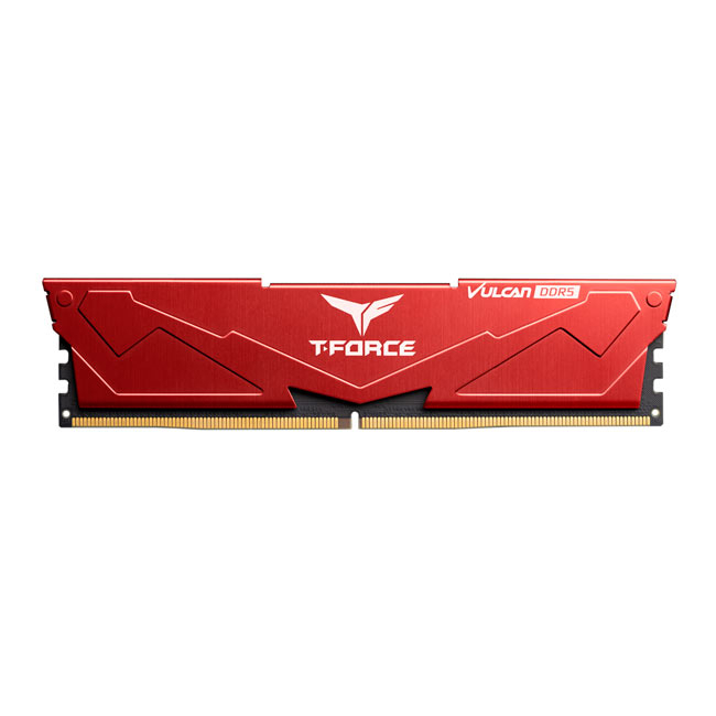 Team T-Force Vulcan 32GB (2x16GB) DDR5 5600MHz CL32 Kırmızı Gaming Ram