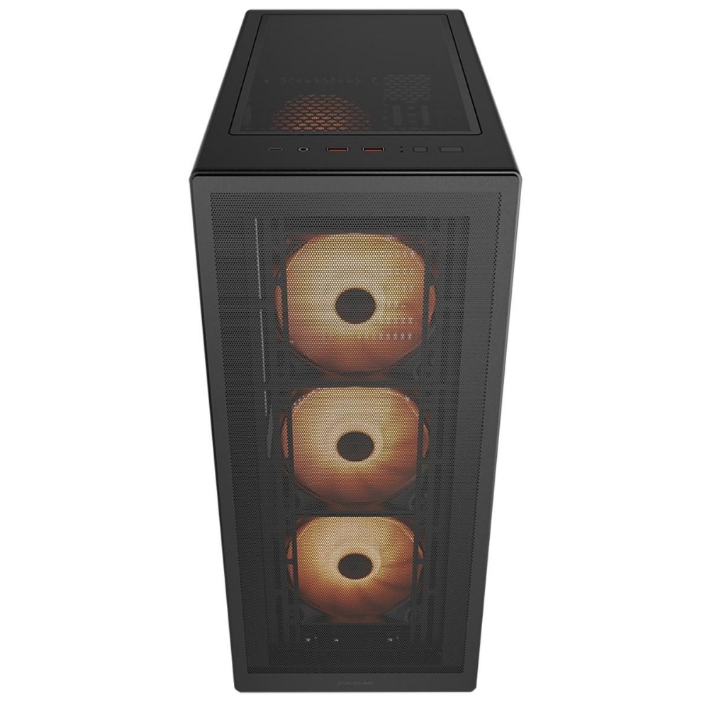 Cougar MX220 750W 80+ 4X RGB CGR-2AC8B-RGB Mid-Tower Temperli Cam Siyah Gaming (Oyuncu) Kasa