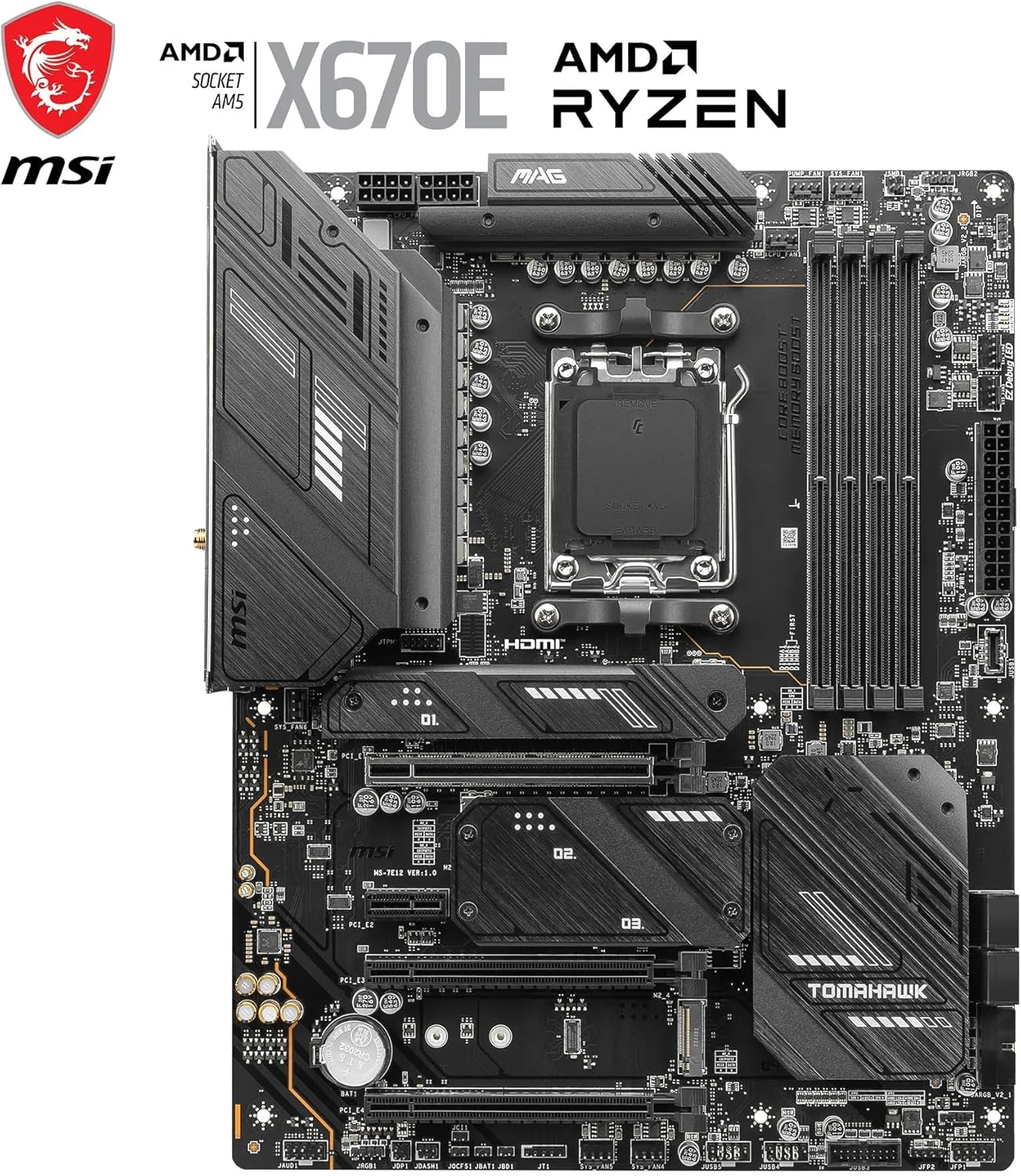 MSI MAG X670E TOMAHAWK WIFI Gaming Anakart