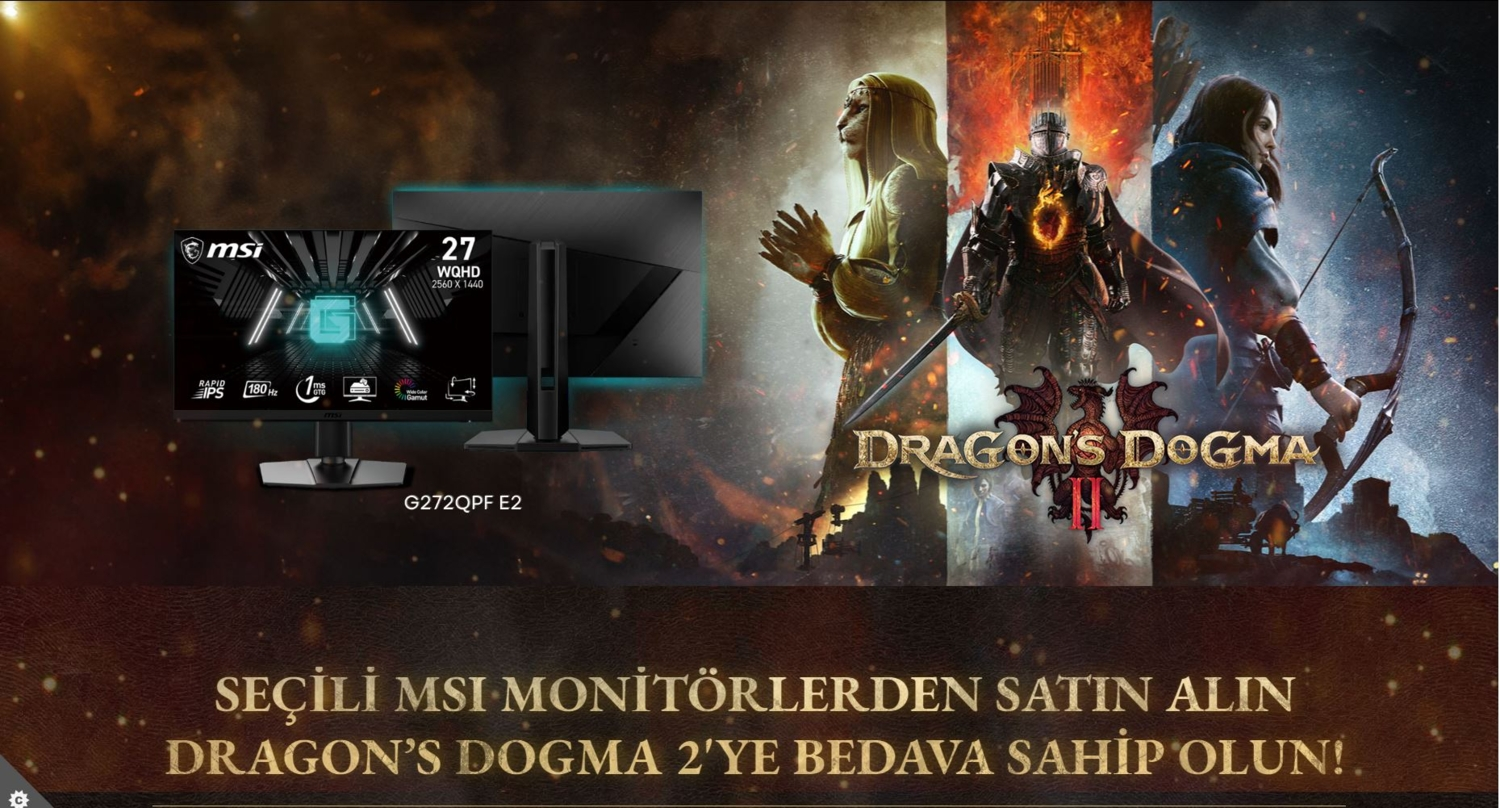 MSI G272QPF E2 27″ 180Hz 1ms WQHD Rapid IPS Gaming Monitör  