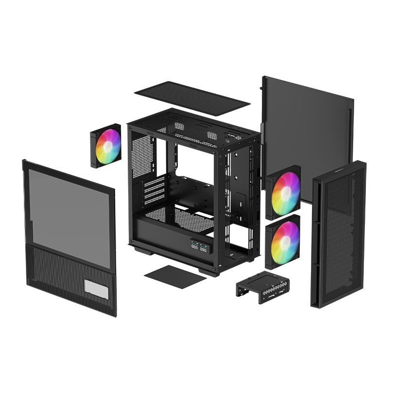DEEPCOOL CH360-DIGITAL mATX Gaming (Oyuncu) Kasa