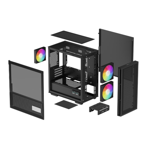 DEEPCOOL CH360-DIGITAL mATX Gaming (Oyuncu) Kasa