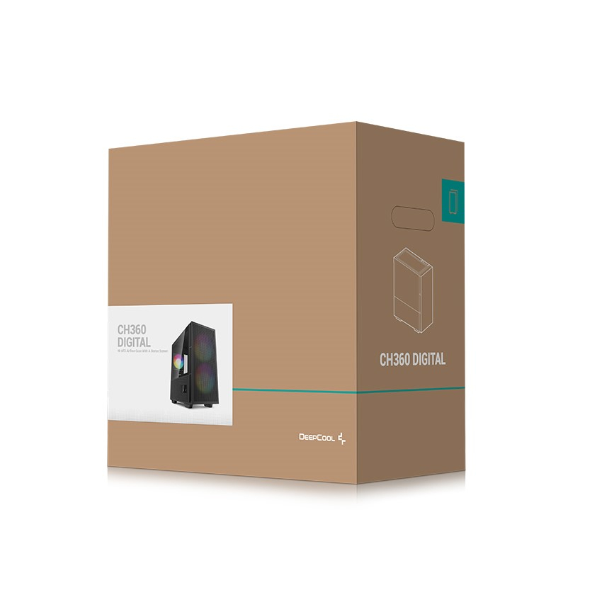 DEEPCOOL CH360-DIGITAL mATX Gaming (Oyuncu) Kasa