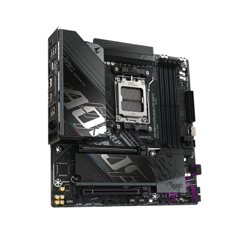 Gigabyte X870M AORUS ELITE WIFI-7 AM5 DDR5 8200MHz (OC) mATX Gaming (Oyuncu) Anakart