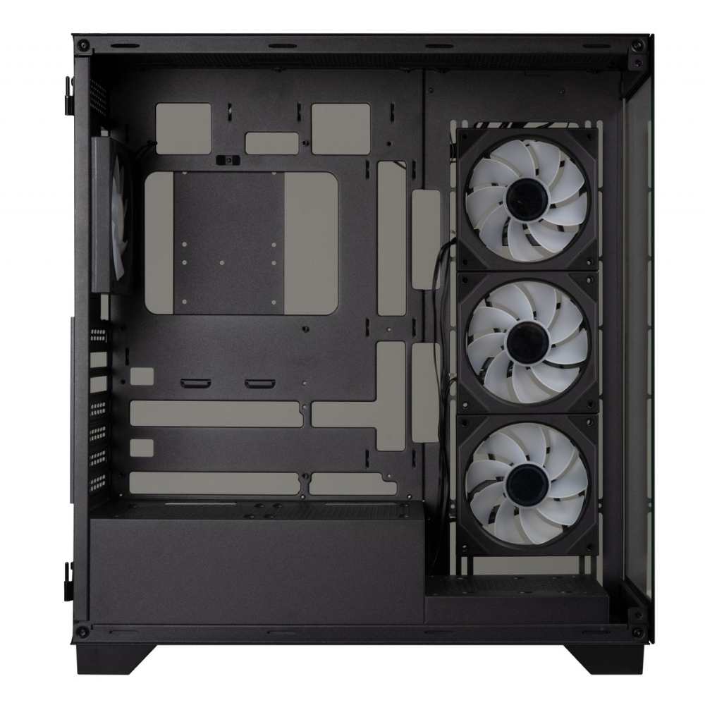 Bitfenix Ceto Premium Black 750W 80+ Bronze PSU 4x120mm FRGB Fan ATX Temperli Cam Siyah Gaming (Oyuncu) Kasa