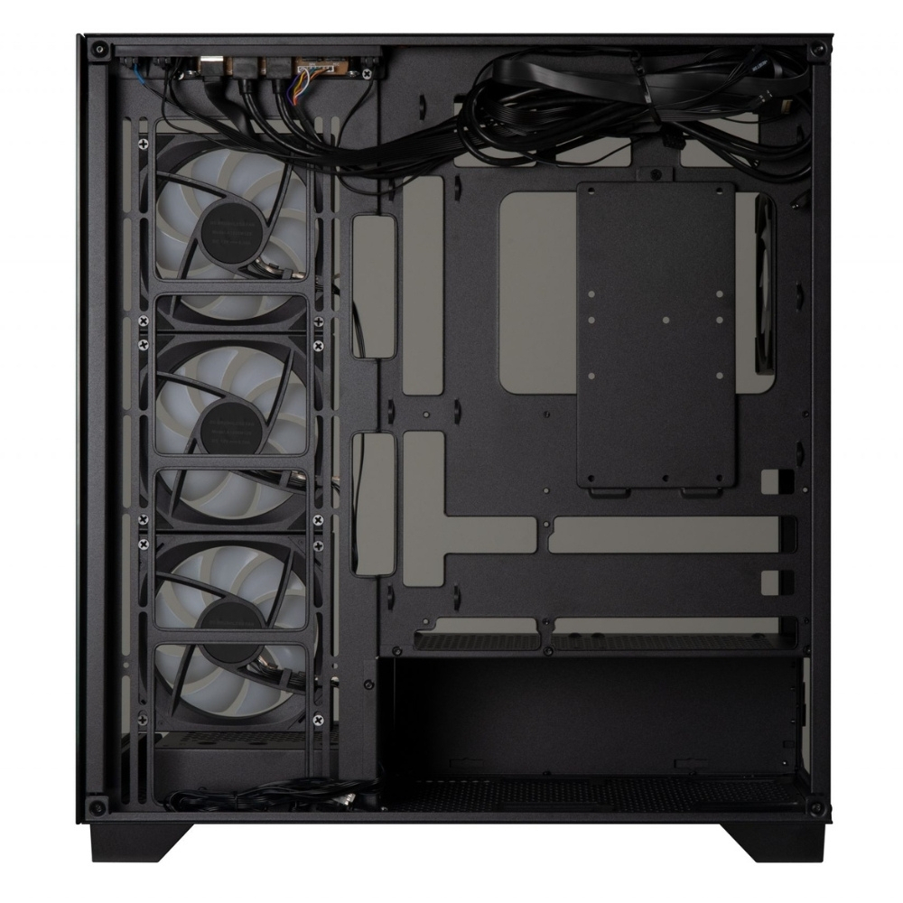 Bitfenix Ceto Premium Black 750W 80+ Bronze PSU 4x120mm FRGB Fan ATX Temperli Cam Siyah Gaming (Oyuncu) Kasa