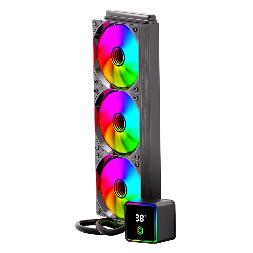 Frisby FCL-360B ARGB 360mm Siyah İşlemci Sıvı Soğutucu